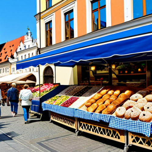 Home 17 카트라이더 해외 서버 접속 방법 - Bustling Krakow Market Square**
"A vibrant scene in Krakow's Rynek Główny (Market Square), showcasi...