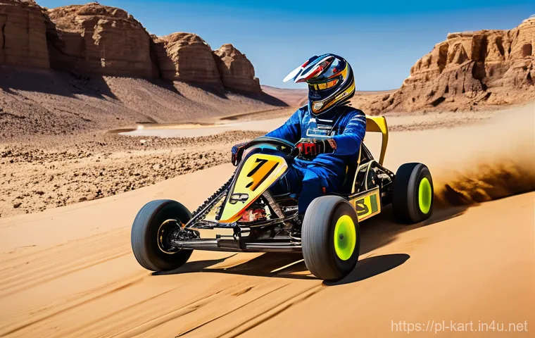 카트라이더 초보 유저와 게임 공략 기법 - **Chaotic Item Battle in a Fantasy Realm:**
    An intense and action-packed scene from a competitiv...