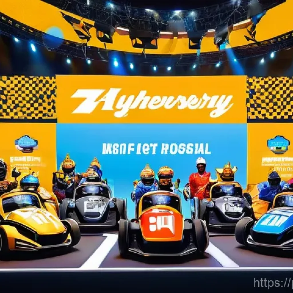 카트라이더 전설 캐릭터 해금법 - **KartRider Grand Anniversary Gala**
    A vibrant, celebratory scene depicting popular KartRider ch...