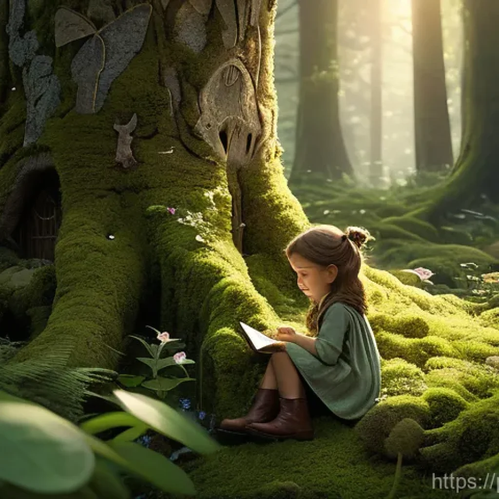 카트라이더 초보 유저를 위한 트랙별 공략 노트 - **Prompt 1: Enchanted Forest Adventure**
    A young girl, approximately 7 years old, with bright, c...