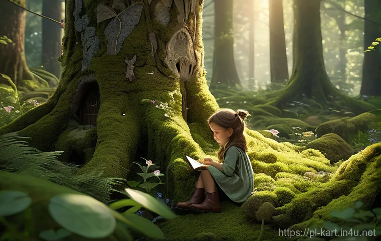 카트라이더 초보 유저를 위한 트랙별 공략 노트 - **Prompt 1: Enchanted Forest Adventure**
    A young girl, approximately 7 years old, with bright, c...