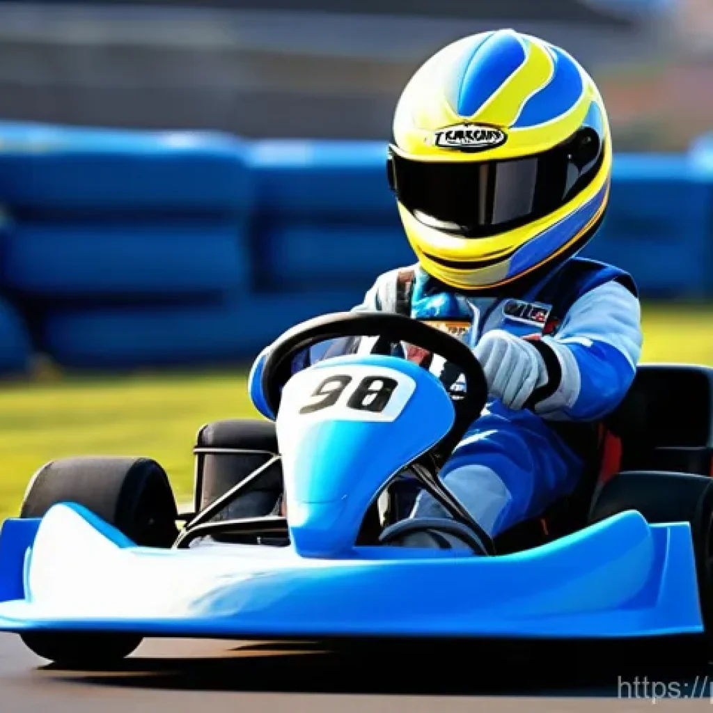 카트라이더 캐릭터 계급 체계 - **Prompt 1: The Aspiring Rookie**
    "A cheerful and determined young racer, resembling the charact...