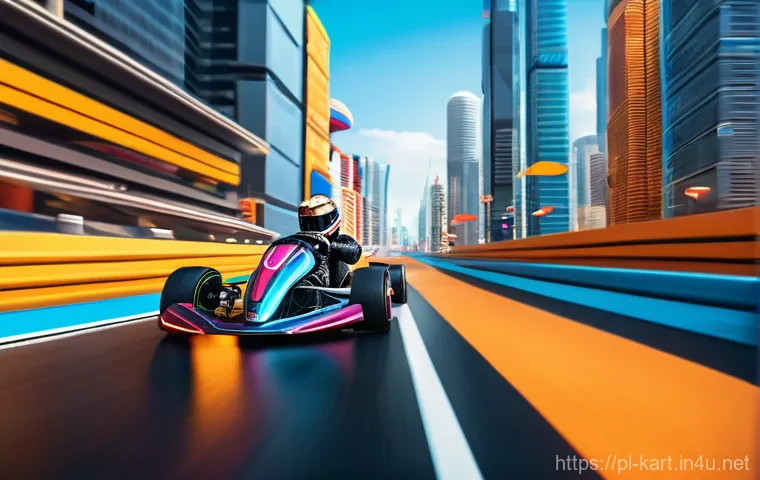 카트라이더 신규 업데이트와 글로벌 이벤트 공략 - Here are three detailed image prompts in English, adhering to all the specified guidelines: