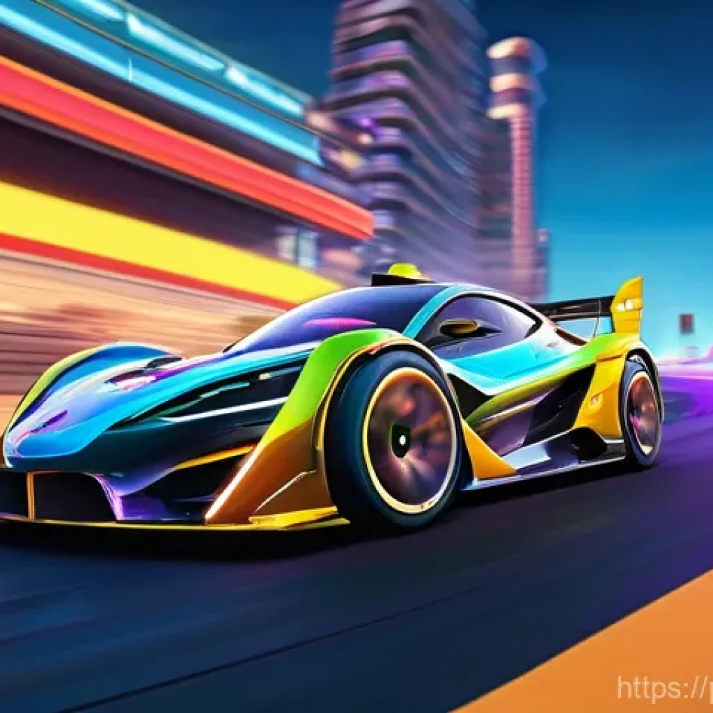 카트라이더 업데이트 공지 분석 - **Prompt:** A vibrant and dynamic scene capturing the excitement of a new KartRider: Drift seasonal ...