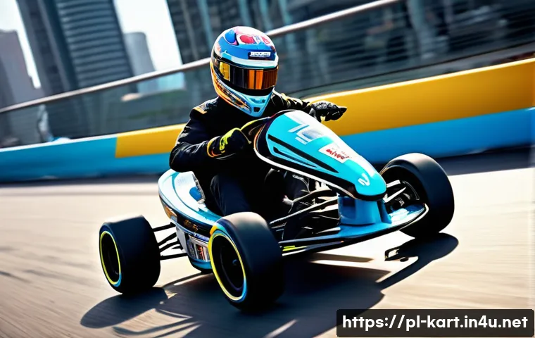 카트라이더 초보자 필독 공략 - **Prompt 1: Dynamic Drift Master**
    "An energetic, action-packed scene from a KartRider-style rac...