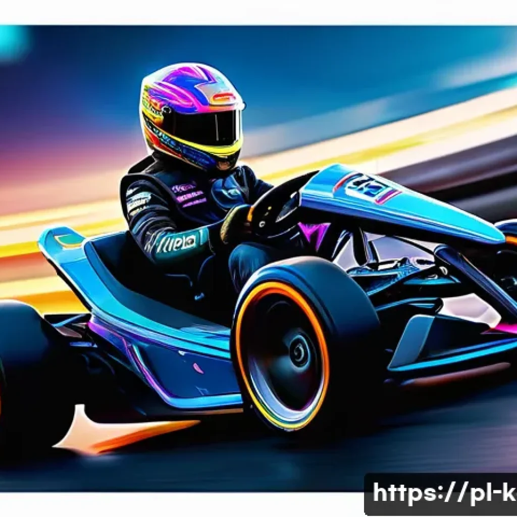 카트라이더 전설급 트랙의 재미 - A dynamic KartRider race scene on a legendary track featuring sharp, precise drifting around tight c...