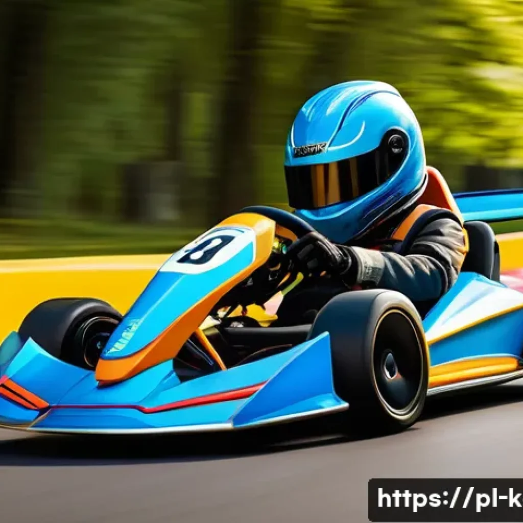 카트라이더 초보 유저의 게임 공략 요령 - A dynamic racing scene from KartRider featuring a balanced character like "Dao" driving a sleek, fut...