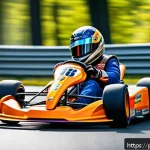 Home 23 카트라이더 신규 유저를 위한 게임 스타트 가이드 - A dynamic KartRider racing scene on a bright, sunny day featuring a diverse group of colorful go-kar...